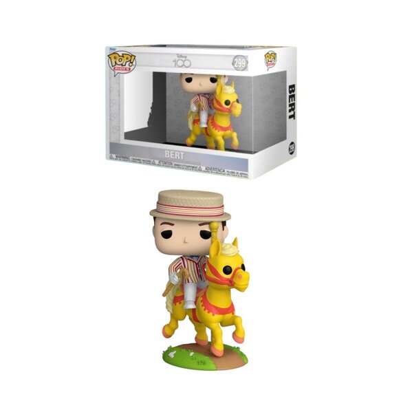 Funko Pop! Rides Disney 100 Mary Poppins Bert With Horse #299 Figure Collectible - Picture 7 of 7